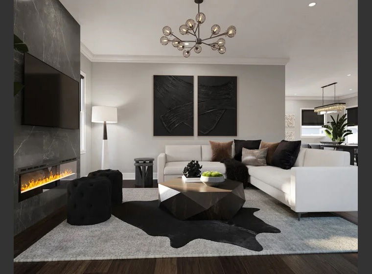Online design Contemporary Living Room by Rachel H. thumbnail