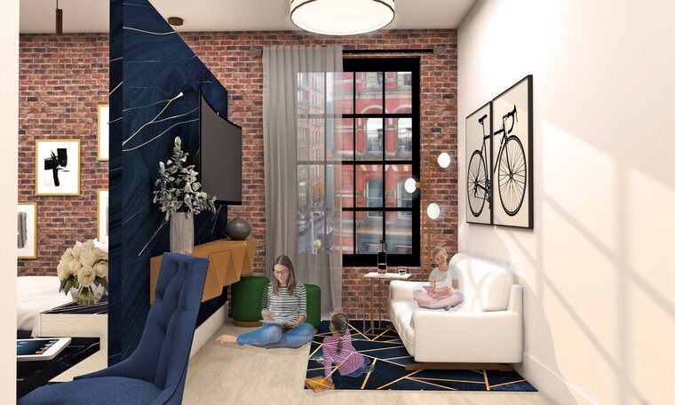 Online design Modern Living Room by Allison H. thumbnail