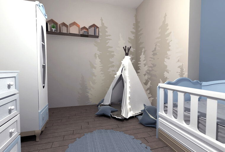 Online design Modern Kids Room by Nazila A. thumbnail