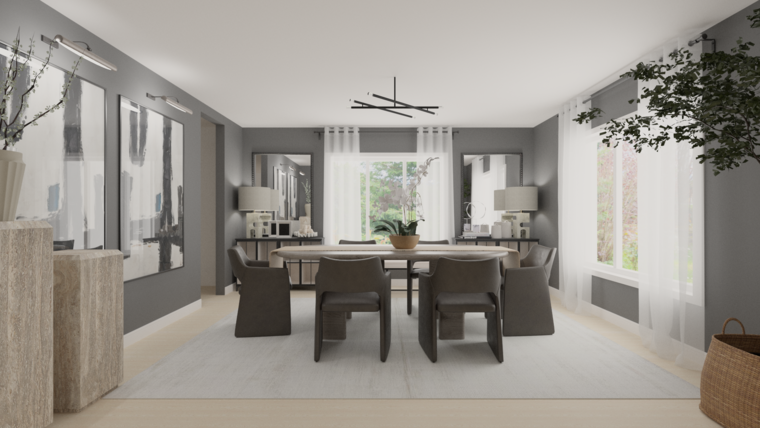 Online design Transitional Dining Room by Andrea G. thumbnail