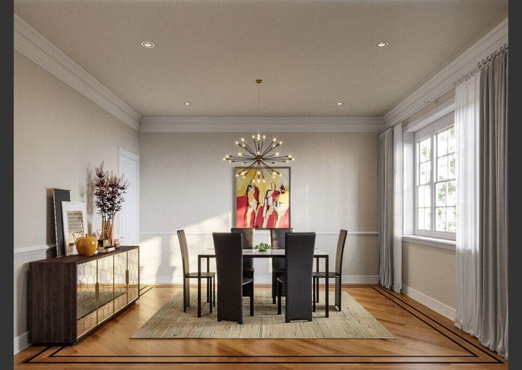 Online design Transitional Dining Room by Amelia R. thumbnail