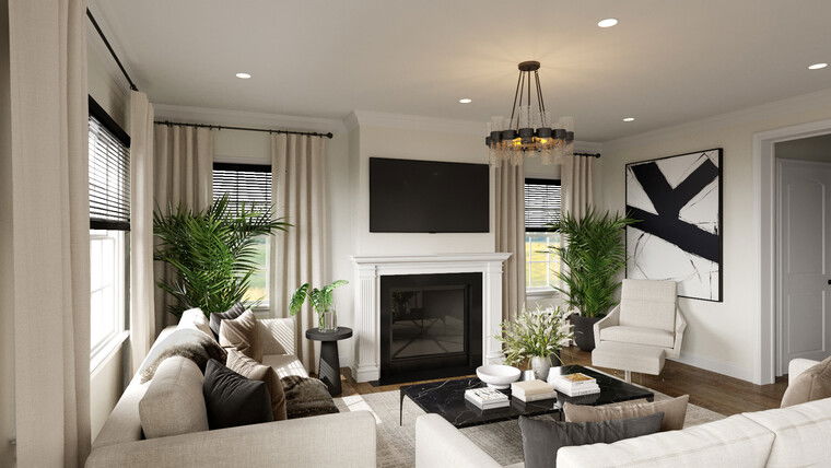 Online design Contemporary Living Room by Erika F. thumbnail