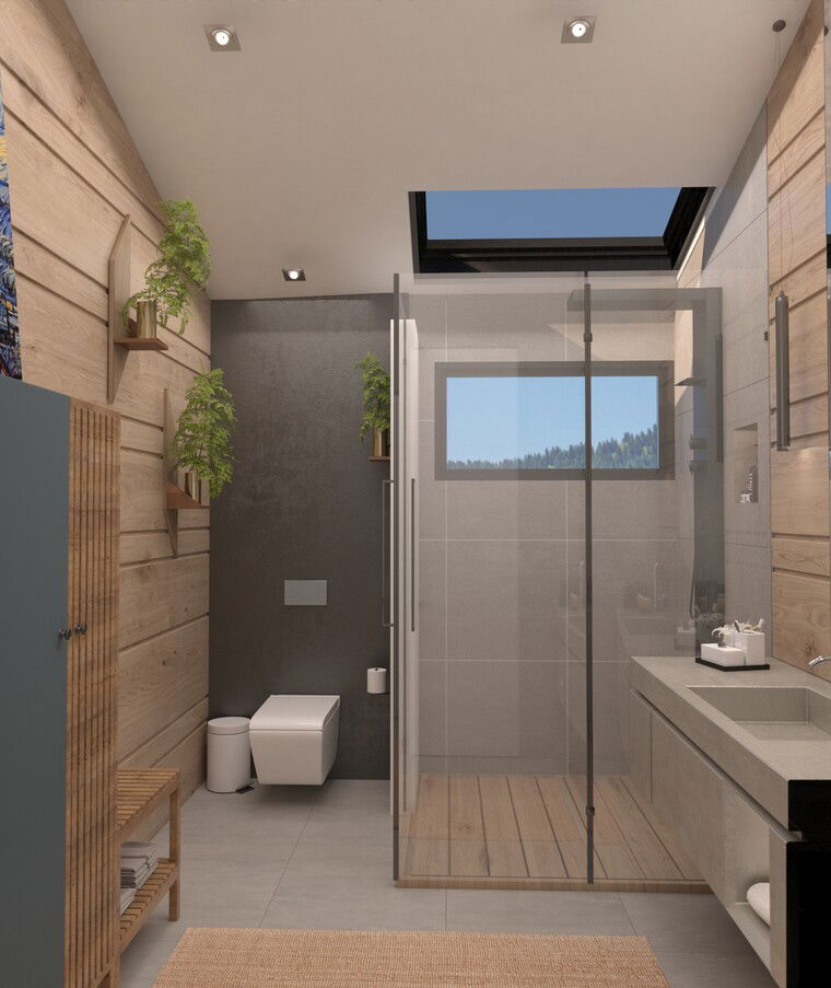 Online design Contemporary Bathroom by Anahit G. thumbnail