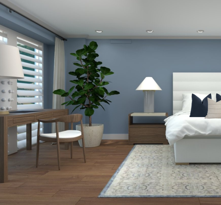 Online design Transitional Bedroom by Lauren K. thumbnail