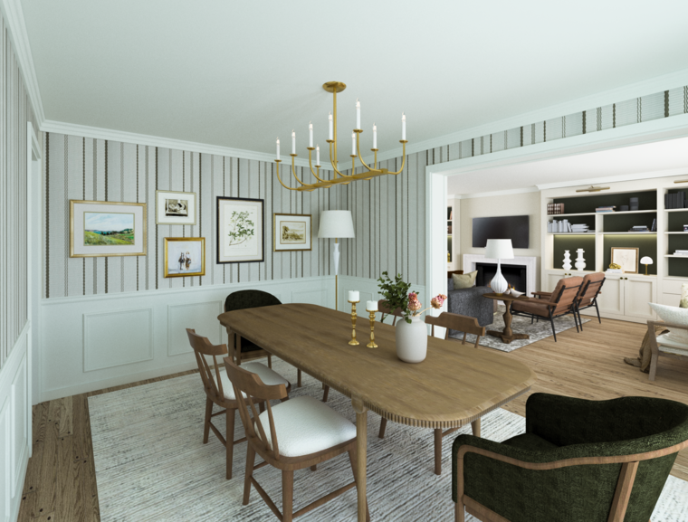 Online design Transitional Dining Room by Vale G. thumbnail