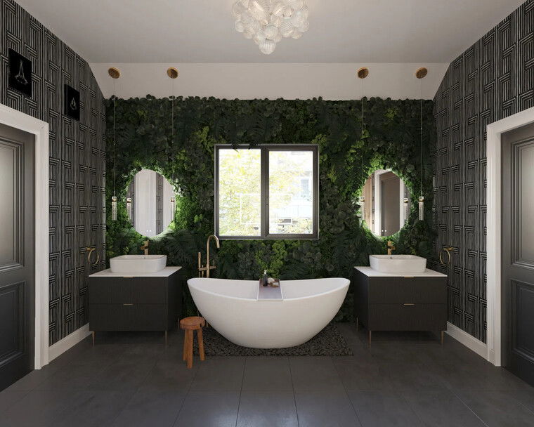 Online design Eclectic Bathroom by Sierra G. thumbnail