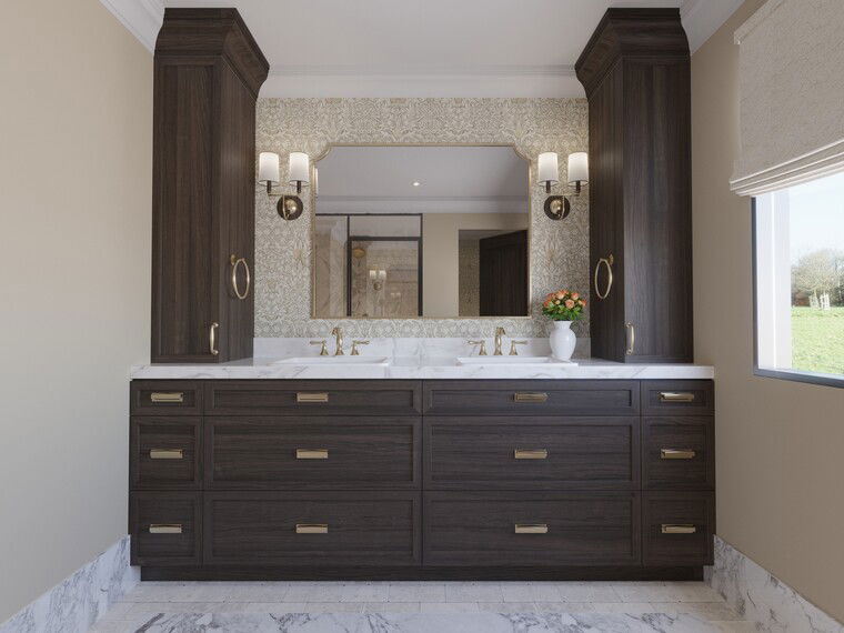 Online design Traditional Bathroom by Macey C. thumbnail