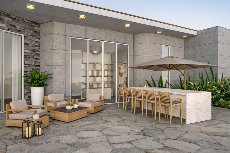 Online design Contemporary Patio by Zilia Z. thumbnail
