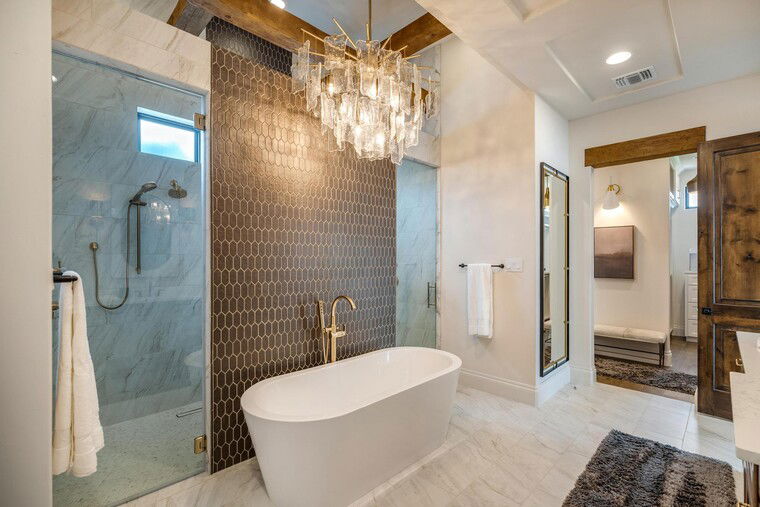 Online design Transitional Bathroom by Erica G. thumbnail