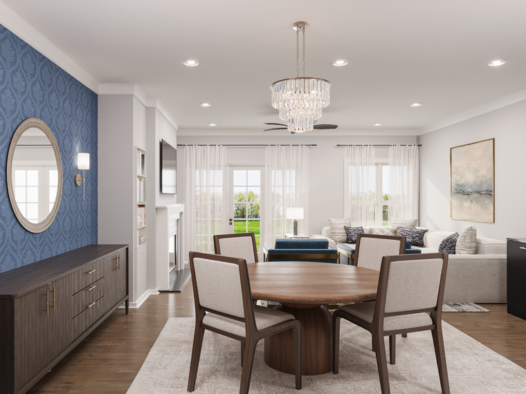 Online design Modern Dining Room by Leyla A. thumbnail