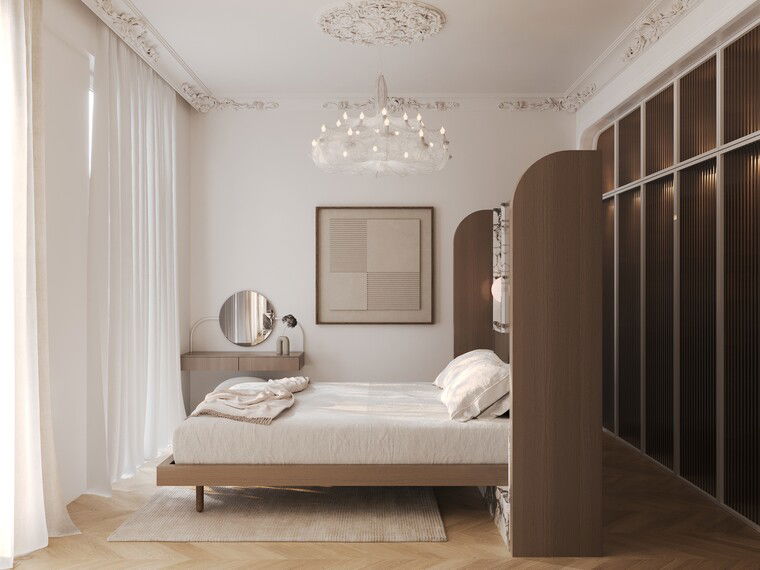 Online design Traditional Bedroom by Ilirida S. thumbnail