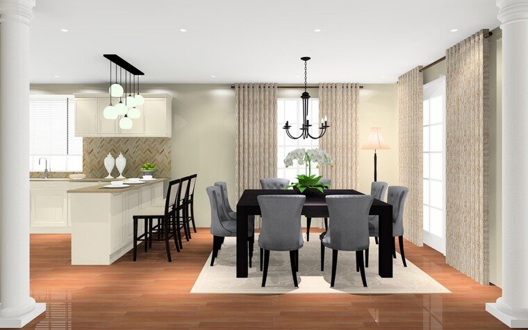 Online design Traditional Dining Room by Nor Aina M. thumbnail