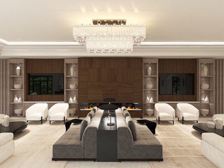 Online design Modern Living Room by Kimberly K. thumbnail