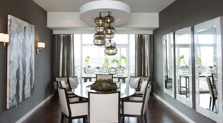 Online design Contemporary Dining Room by Lori D. thumbnail