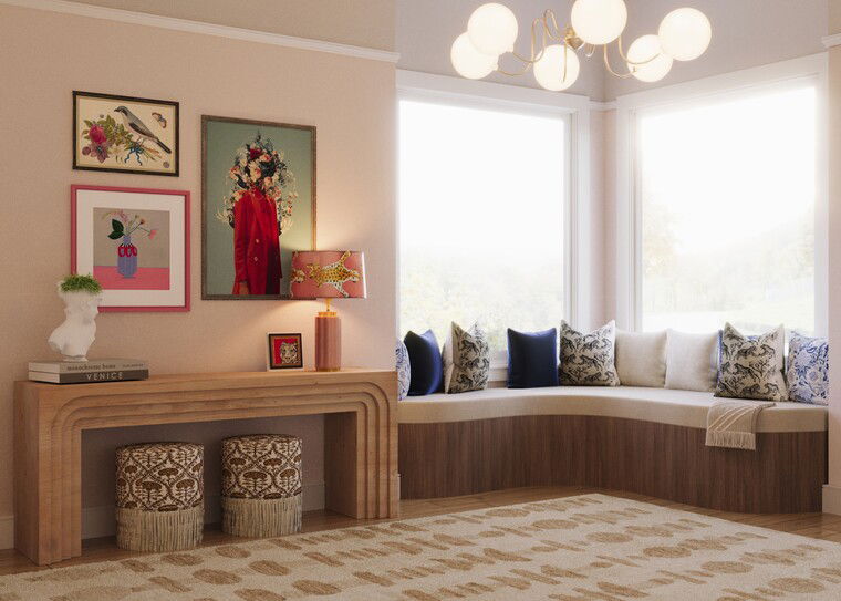Online design Eclectic Living Room by Thoraya A. thumbnail