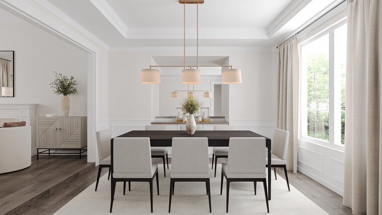 Online design Transitional Dining Room by Erika F. thumbnail