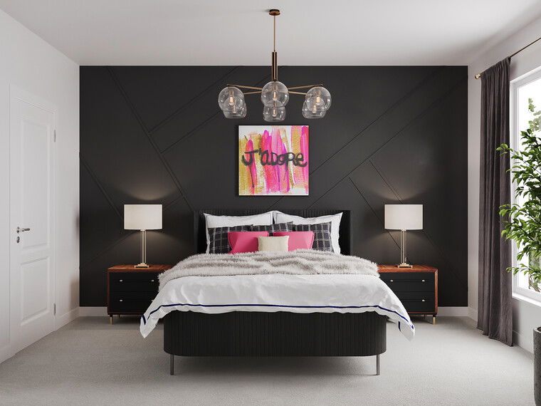 Online design Modern Bedroom by Carine C. thumbnail