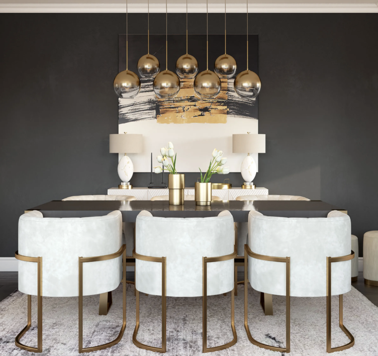 Online design Glamorous Dining Room by Stacy D. thumbnail