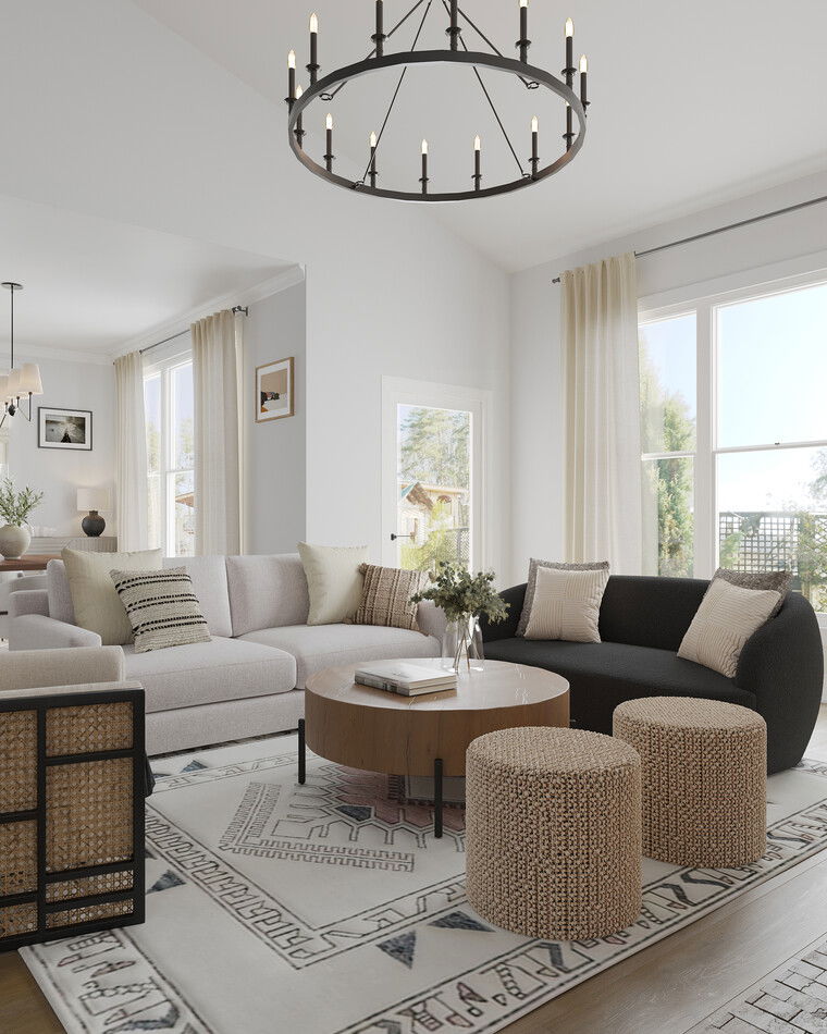 Online design Transitional Living Room by Carissa L. thumbnail