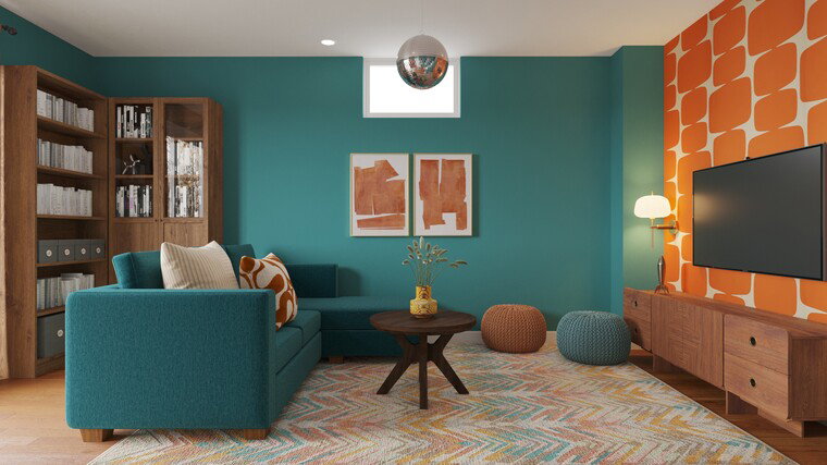 Online design Eclectic Living Room by Jillian M. thumbnail