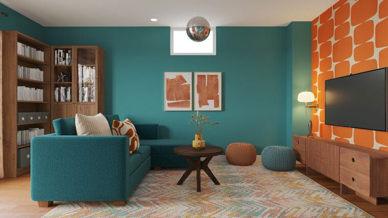 Online design Eclectic Living Room by Jillian M. thumbnail