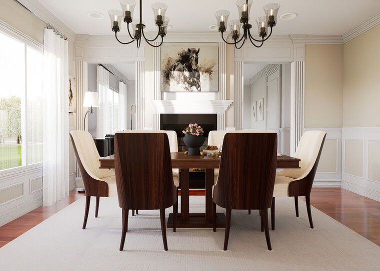 Online design Contemporary Dining Room by Nicholas M. thumbnail