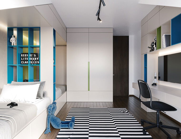 Online design Contemporary Kids Room by Jelena D. thumbnail