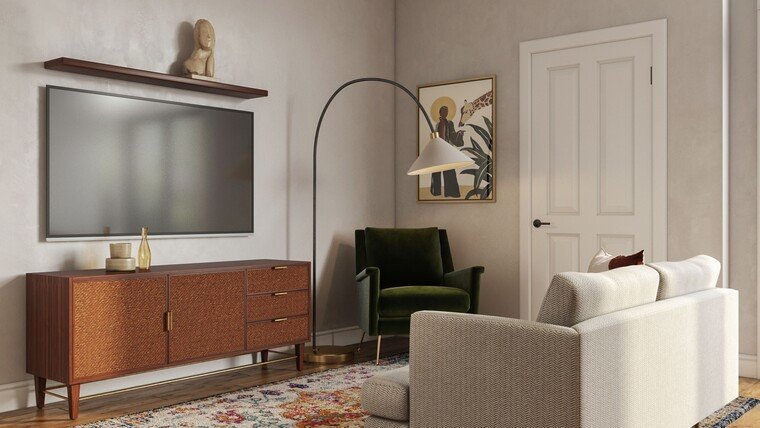Online design Modern Living Room by Izzy S. thumbnail