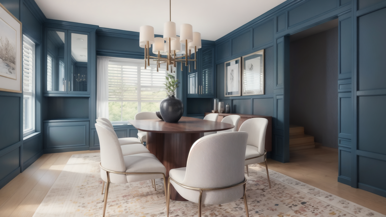 Online design Transitional Dining Room by Carine C. thumbnail