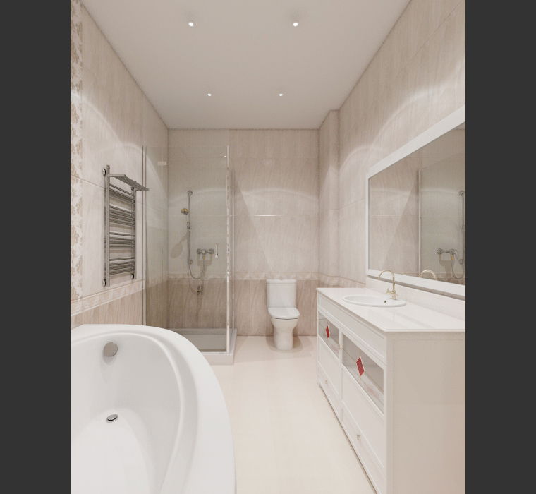 Diseño en línea Baño Contemporáneo por Luba K. miniatura