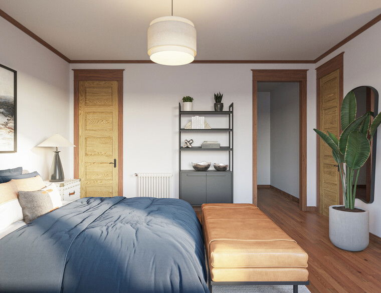 Online design Contemporary Bedroom by Jillian M. thumbnail