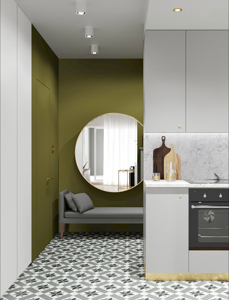 Online design Modern Hallway/Entry by Wiktoria G. thumbnail