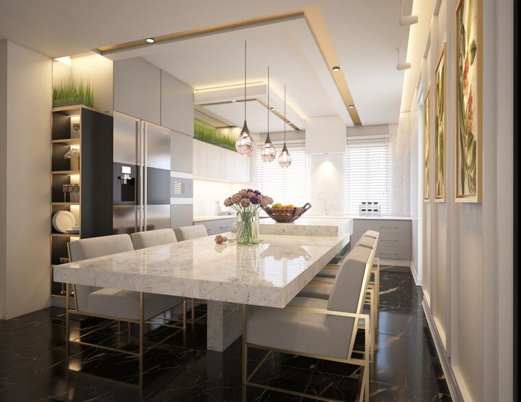 Diseño en línea Cocina Moderna por Amani Q. miniatura