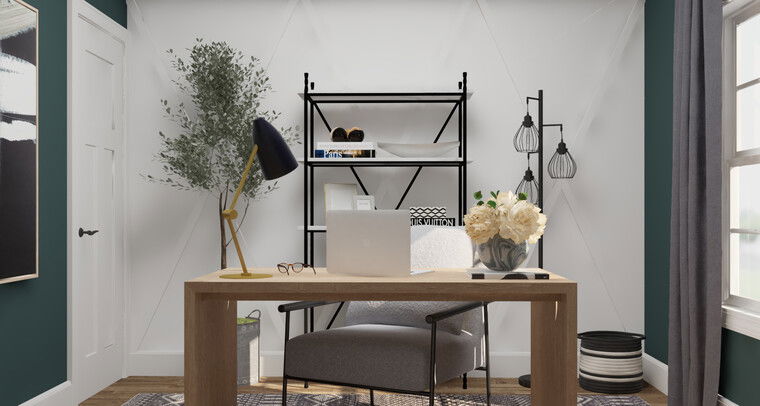 Online design Modern Home Office by Briah G. thumbnail