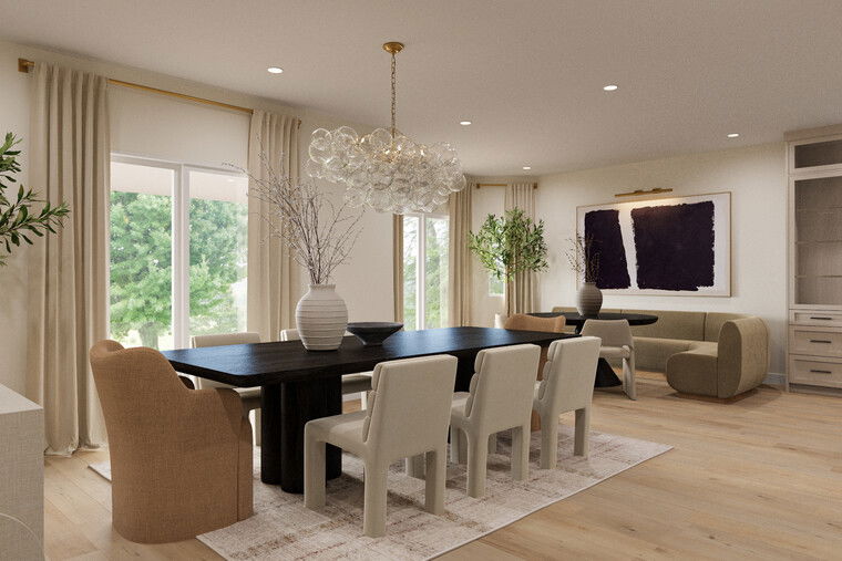 Online design Modern Dining Room by Shameika B. thumbnail