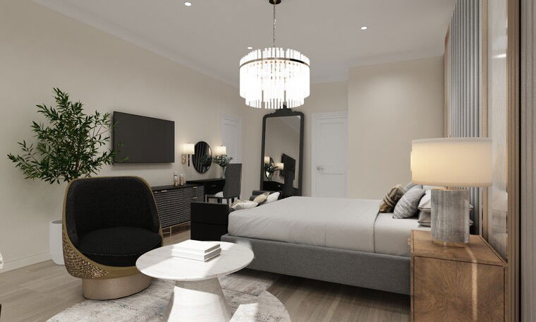 Online design Contemporary Bedroom by Aida A. thumbnail