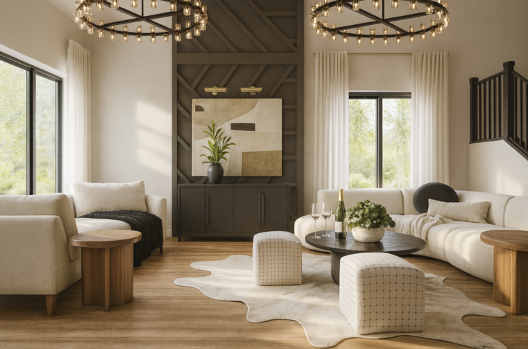 Online design Modern Living Room by Stacy D. thumbnail