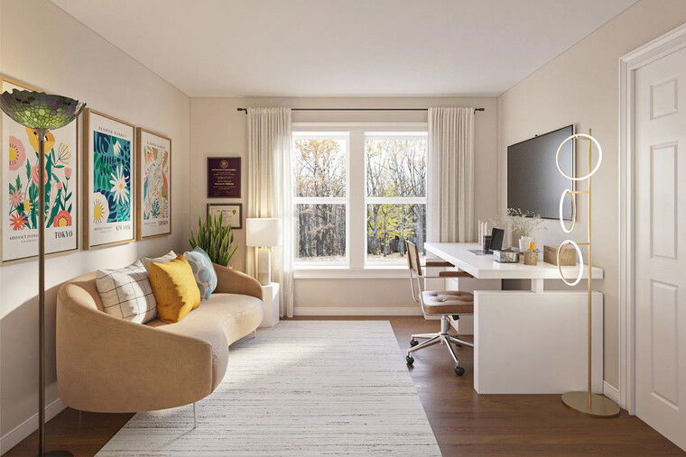 Online design Modern Home Office by Nicholas M. thumbnail