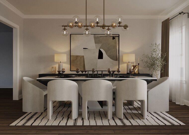 Online design Modern Dining Room by Ahmed S. thumbnail