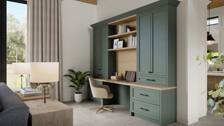 Online design Country/Cottage Home Office by Dragana V. thumbnail