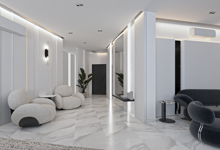 Online design Contemporary Hallway/Entry by Sahar M. thumbnail