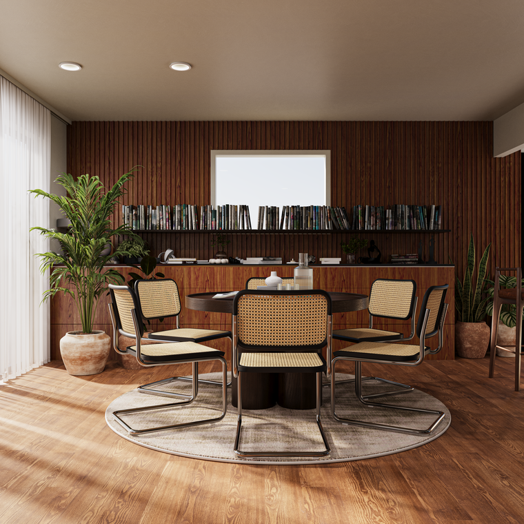 Diseño en línea Comedor ecléctico por Sahar M. miniatura