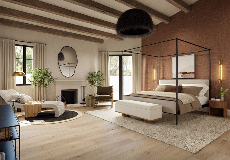 Online design Contemporary Bedroom by Marine H. thumbnail