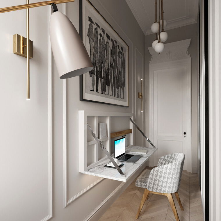 Online design Transitional Home Office by Nathalie I. thumbnail