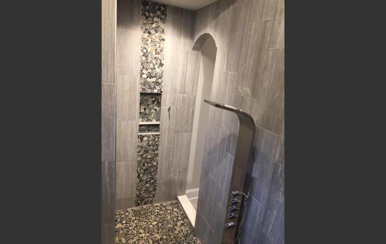 Online design Contemporary Bathroom by Brooke M. thumbnail