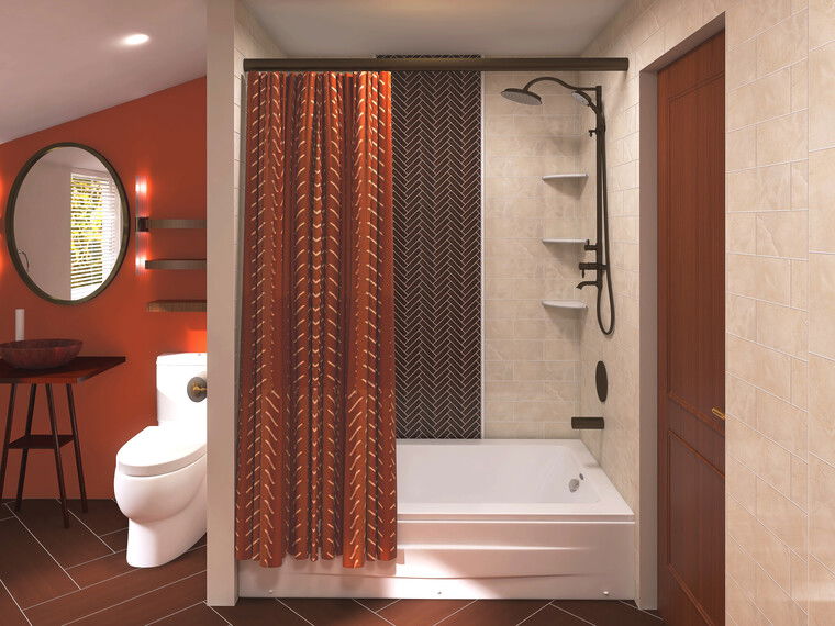 Diseño en línea Baño Transicional por Christina F. miniatura