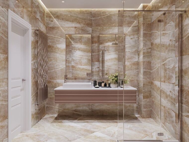 Online design Contemporary Bathroom by Saida G. thumbnail