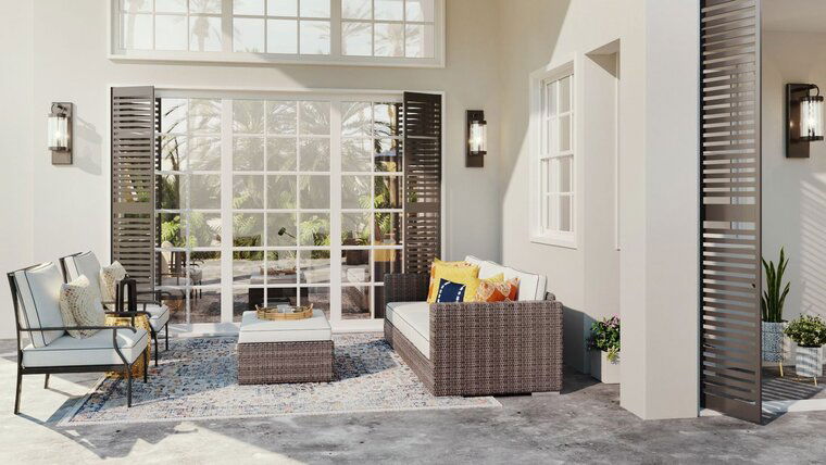 Online design Transitional Patio by Kamila A. thumbnail