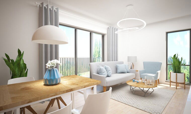 Online design Contemporary Living Room by Ioana A. thumbnail