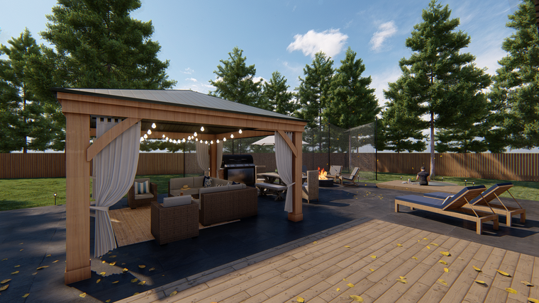 Online design Contemporary Patio by Picharat A.  thumbnail